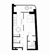 РЕЗИДЕНЦИИ 1го ТИПА (студия)